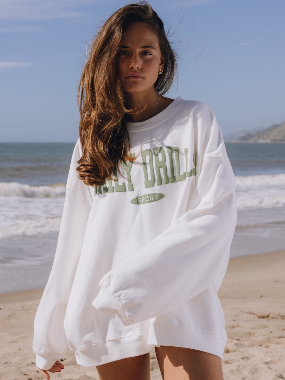Daily Drills Oversized Sports Crew